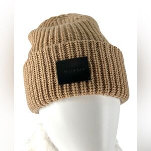 All Saints Beanie Tan NWT